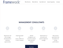 Tablet Screenshot of frameworkpartners.com